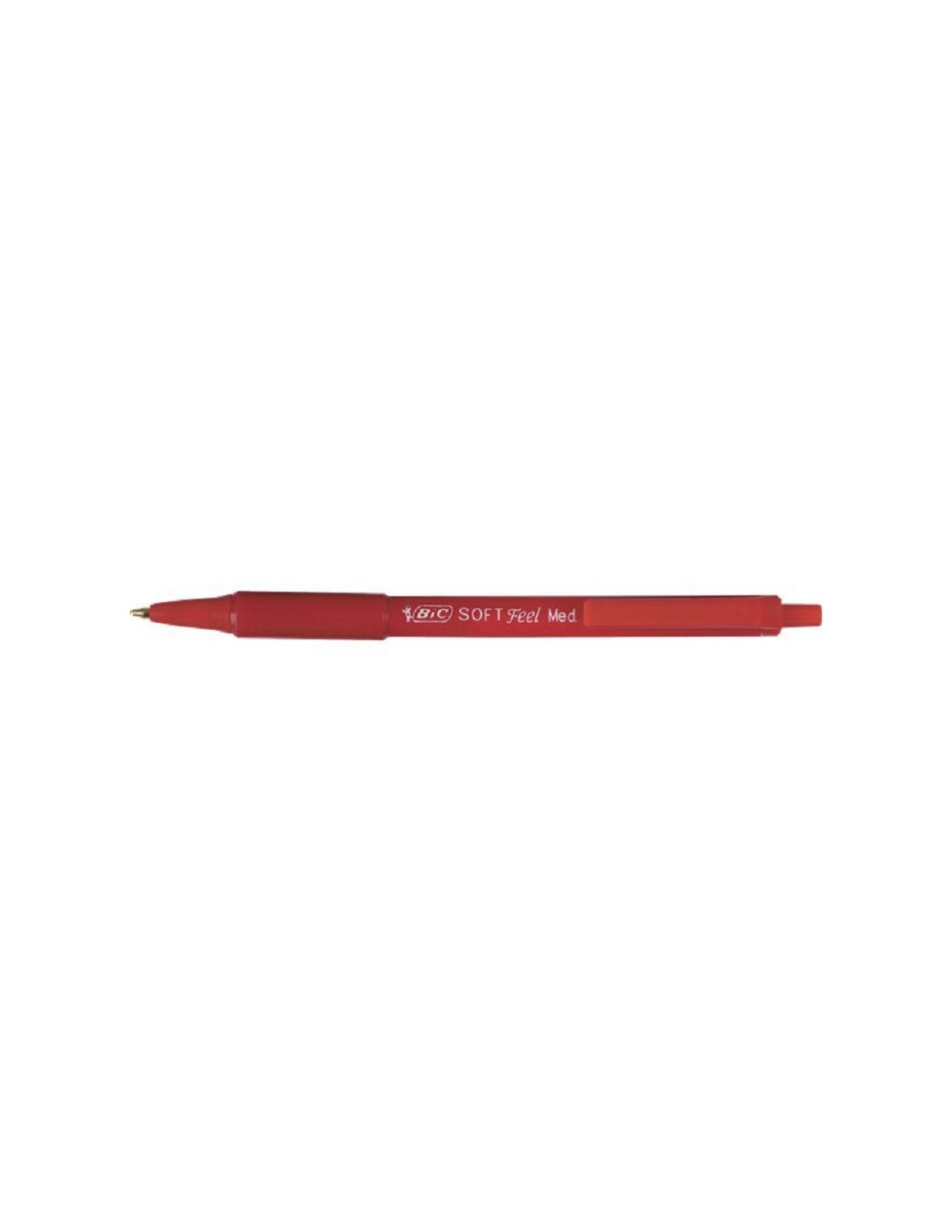 PENNA BIC SOFT FEEL CLIC ROSSO